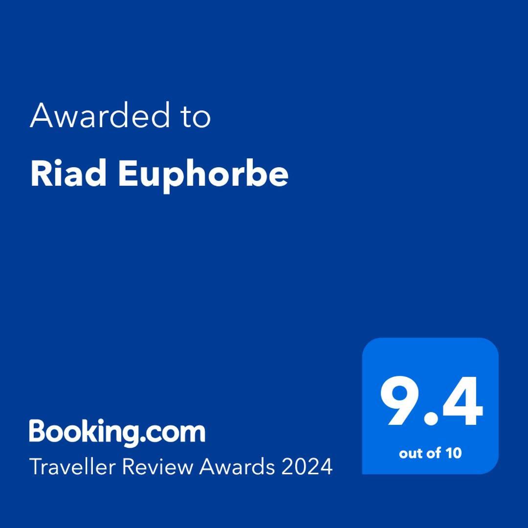 Riad Euphorbe Marrakesh Eksteriør billede