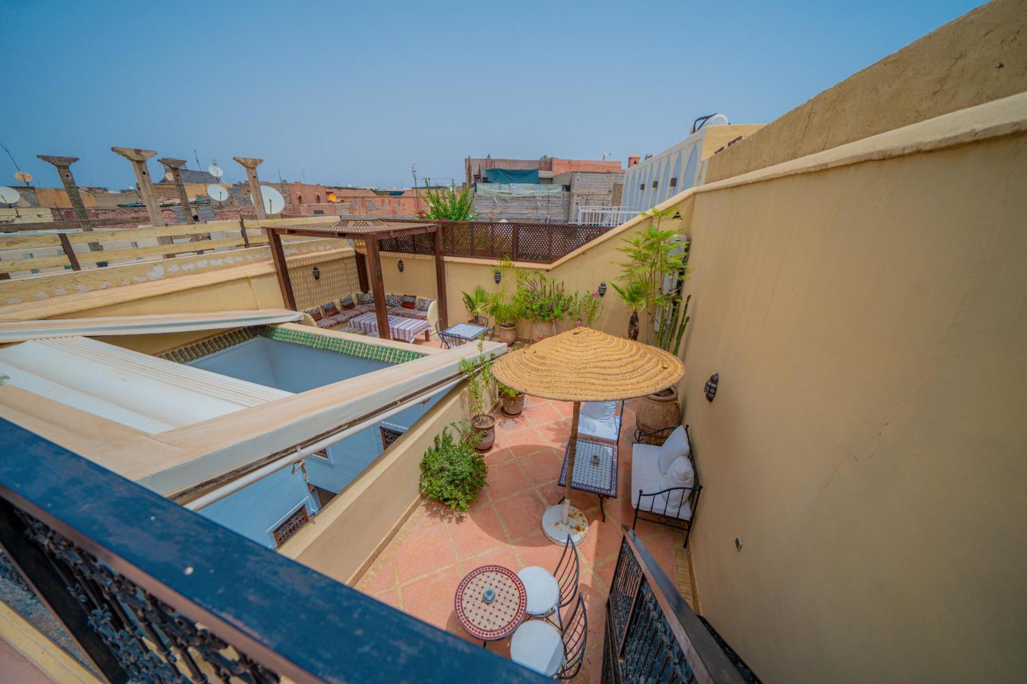 Riad Euphorbe Marrakesh Eksteriør billede